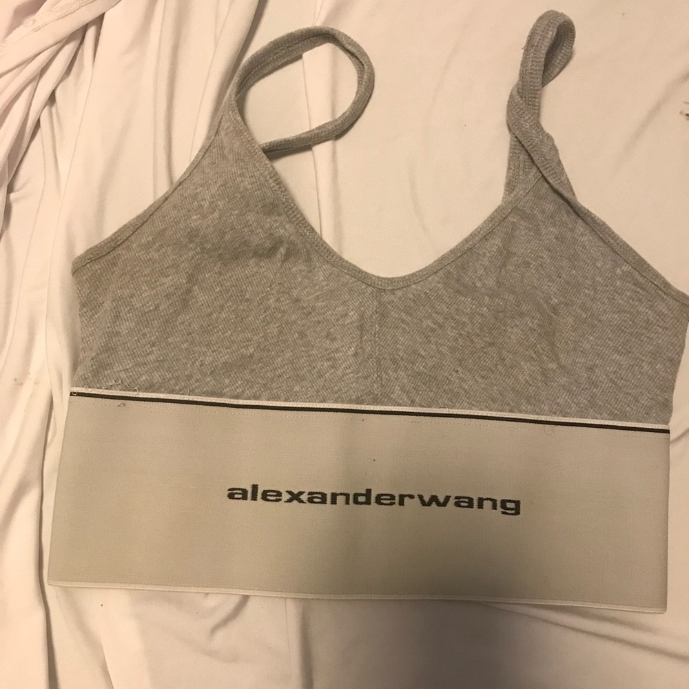 Nice fitting thick elastic band Authentic Alexander Wang crop top